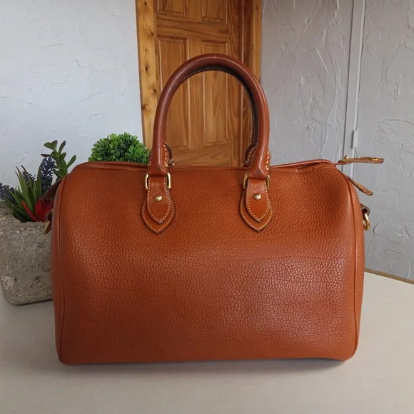 Dooney & Bourke, Pre Date Tag, 1980s Large Boston Bag - Picture 3 of 15